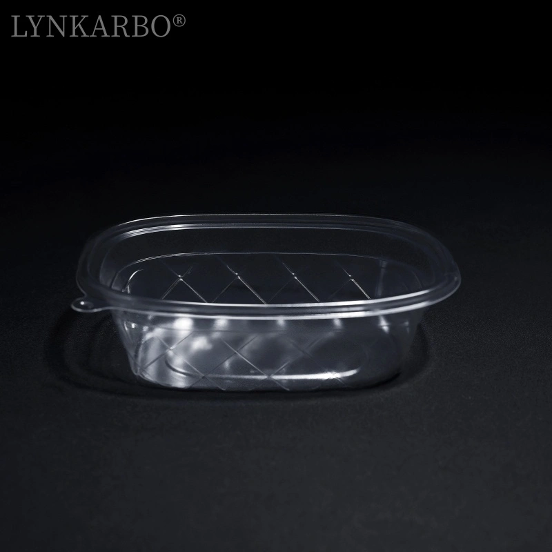 PLA rektangulär kall matbehållare